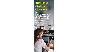 101 Best Online Business Courses for Entrepreneurs, Creatives and Professionals (Free & Cheap) in 2023